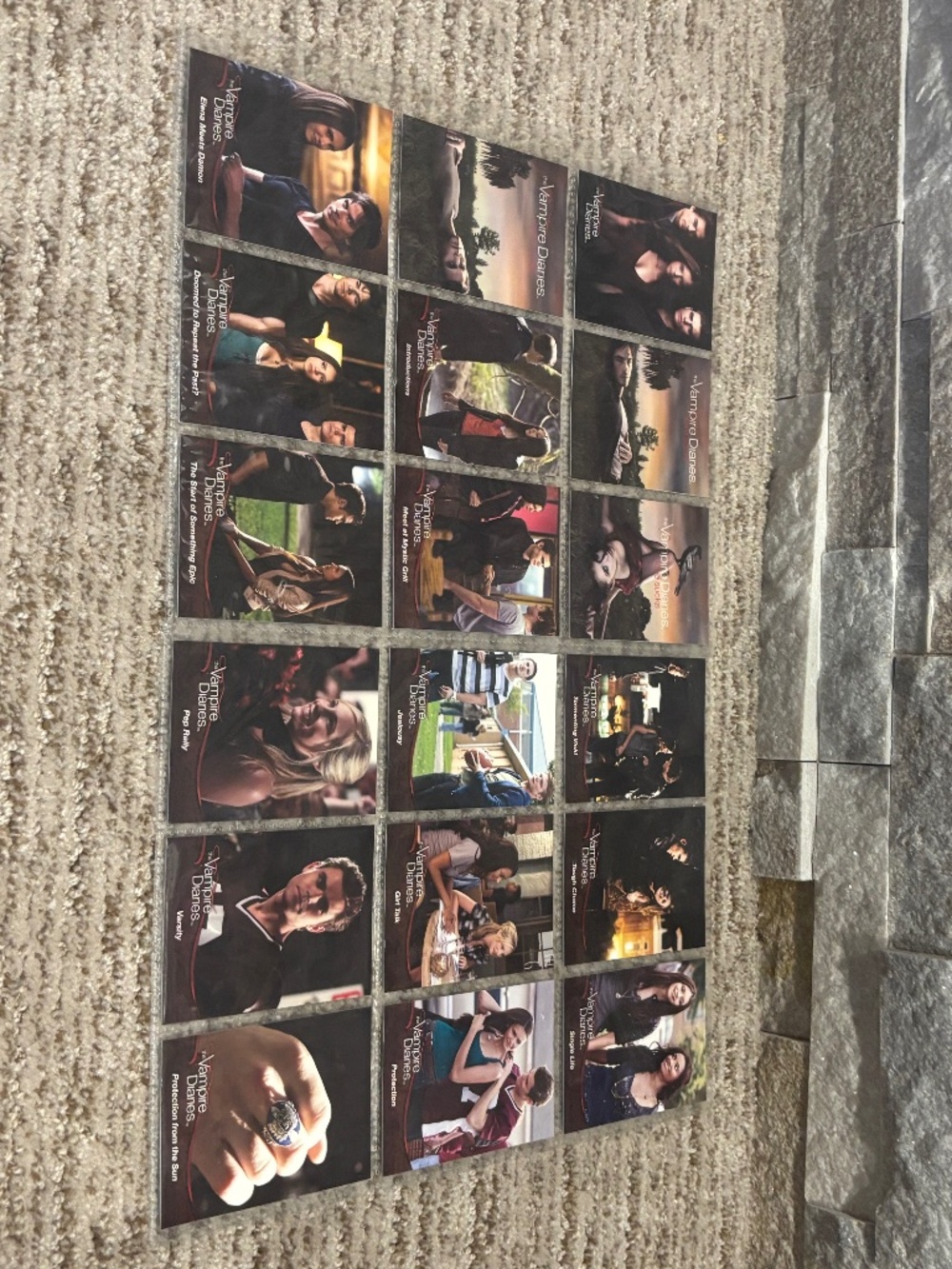 The Vampire Diaries Trading Card Complete Base Set